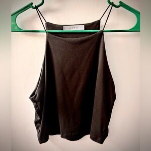 Gaze Elegant Black Camisole Top